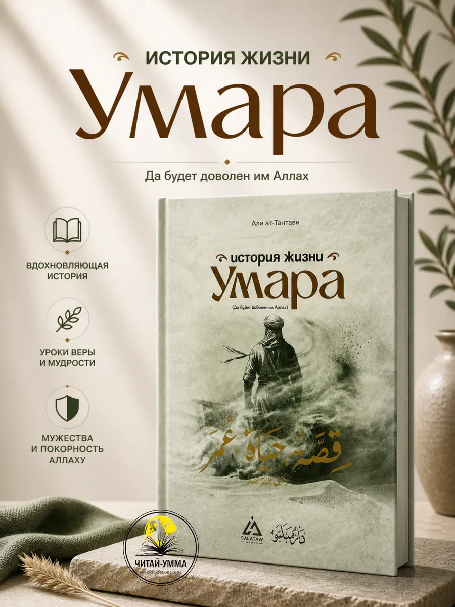 История жизни Умара (Да будет доволен им Аллах) / Али ат-Тантави // Salataw books // new