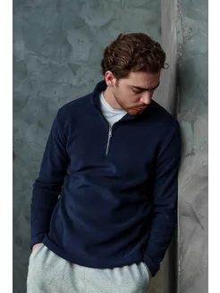 Толстовка флисовая полузамок